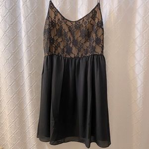 Black and Nude dress size M